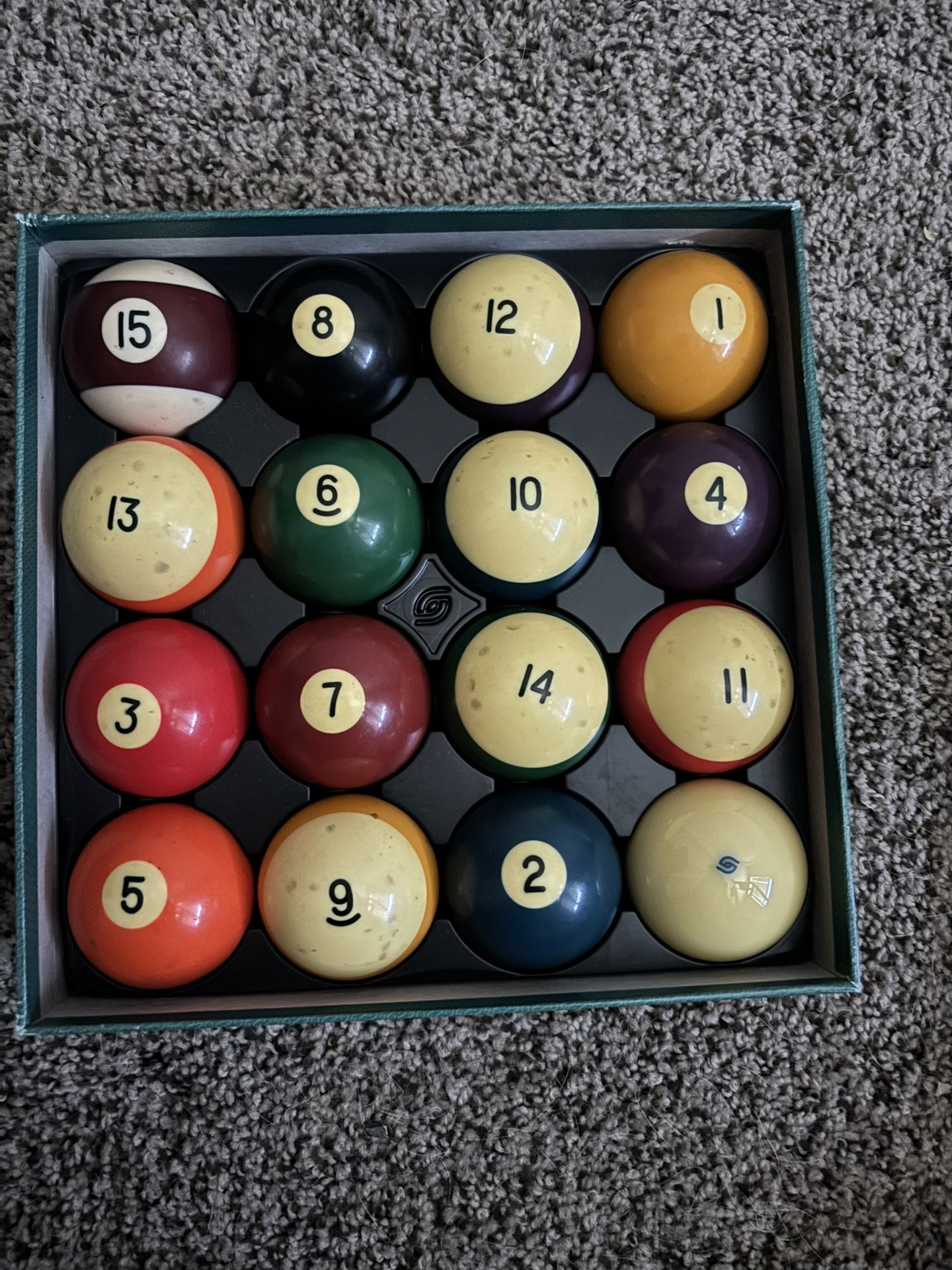 Billiards Balls Pool Balls 2 1/4 Inch