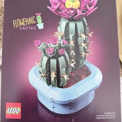 Lego Botanical Collection’s Flowers Cactus.