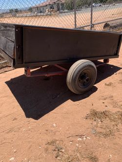 Small single axcle trailer