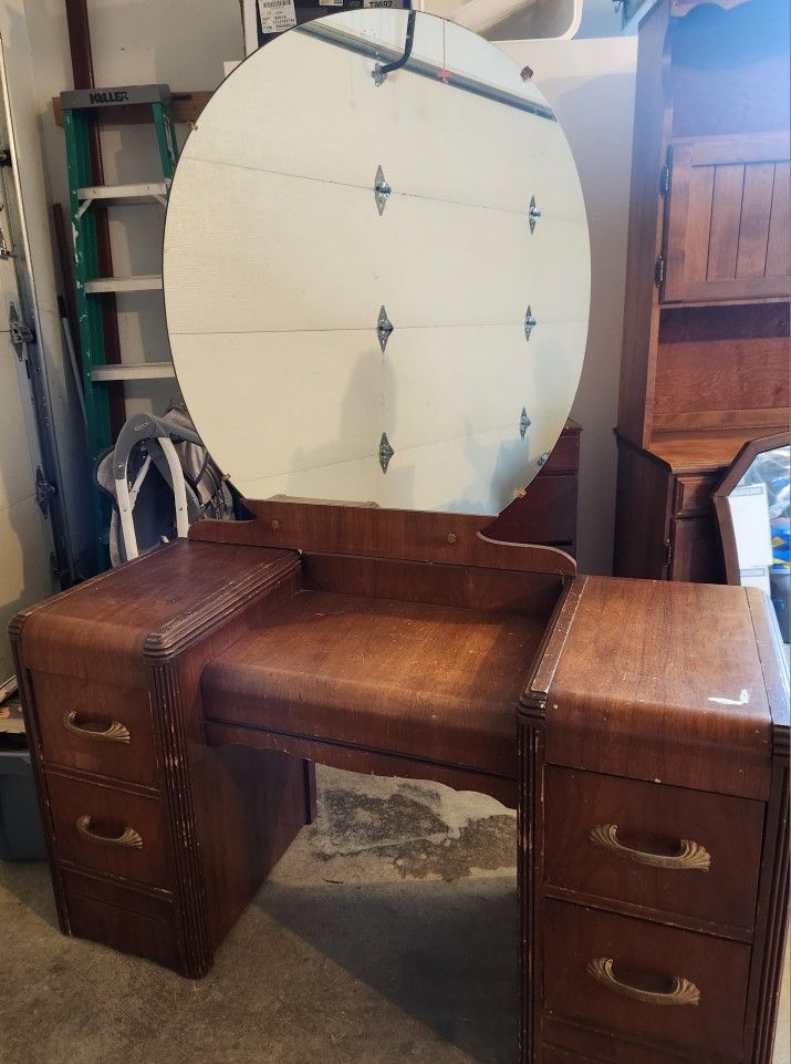 1940's Waterfall Vanity