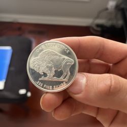 One Troy Ounce - 999 Fine Silver Coin 