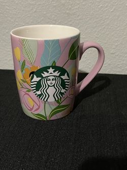 Starbucks Pink And Purple Mugs