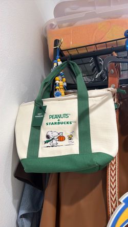 Starbucks snoopy bag
