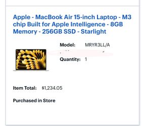 MacBook Air 15 m3