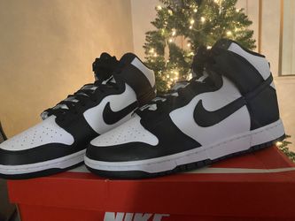 Nike Black White Hightops