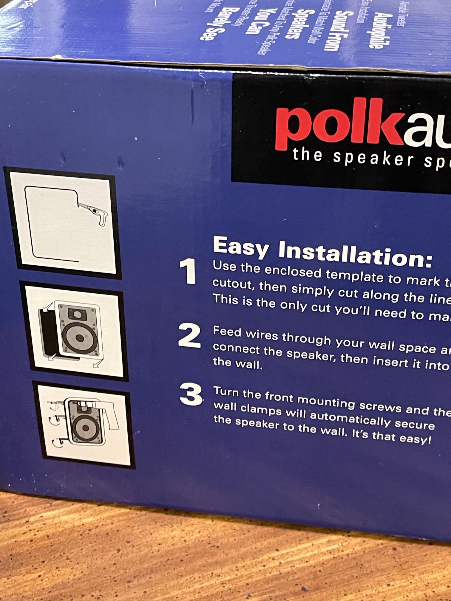 Polk Audio rc65i in-wall speaker 