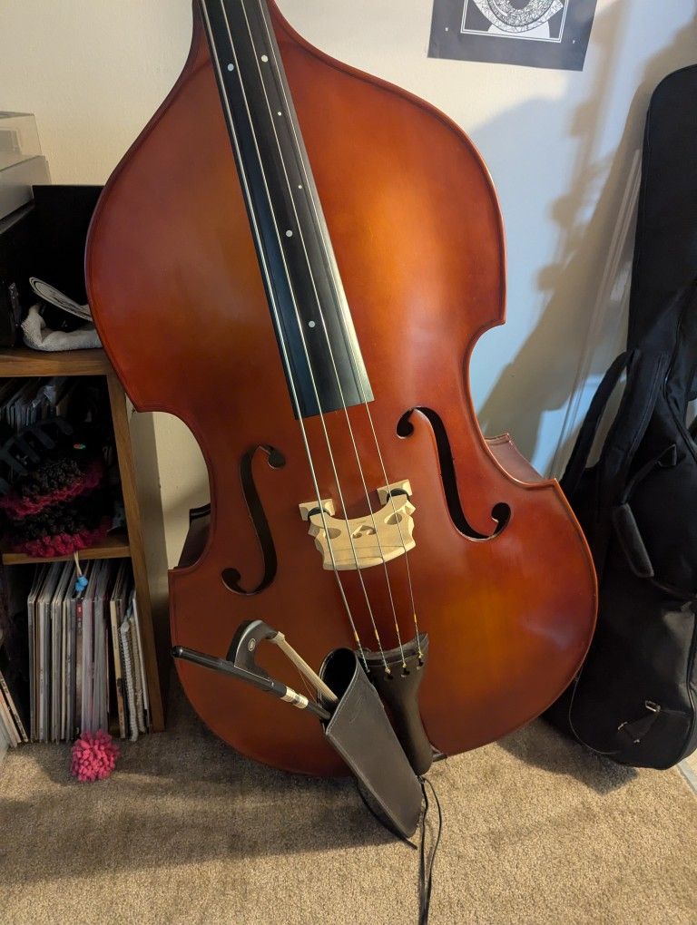 3/4 Full Body Upright Bass
