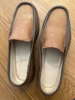 Deerskin leather loafers/sneakers - size 10