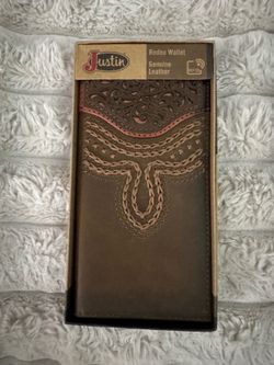 New Men’s Justin Rodeo Wallets