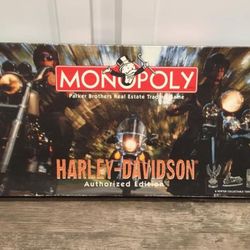 Vintage Harley Davidson Monopoly Game