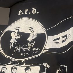 ERD Blk Hoodie Sz M Large 