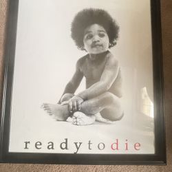 Biggie Smalls Poster With Frame 
