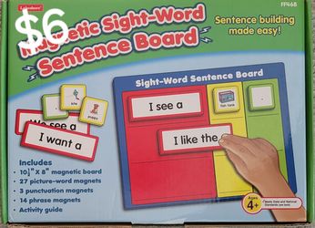 Magnetic Sentence Building Board