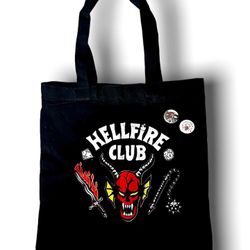 Hellfire Stranger Things Tote- NEW