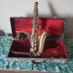 Vintage Saxophone 