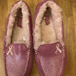 UGG Pink Slipper Size 10 