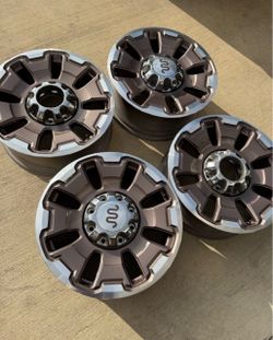 King ranch 20” wheels f250 f350