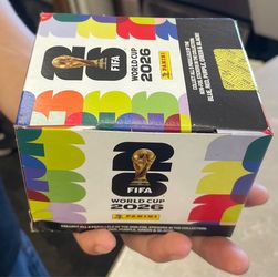 World Cup 2026 sticker box