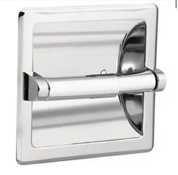 Recessed Toilet Paper Holder Chrome