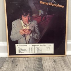 Dane Donohue Self Titled WHITE PROMO LABEL LP Vinyl Record Columbia JC 34278
