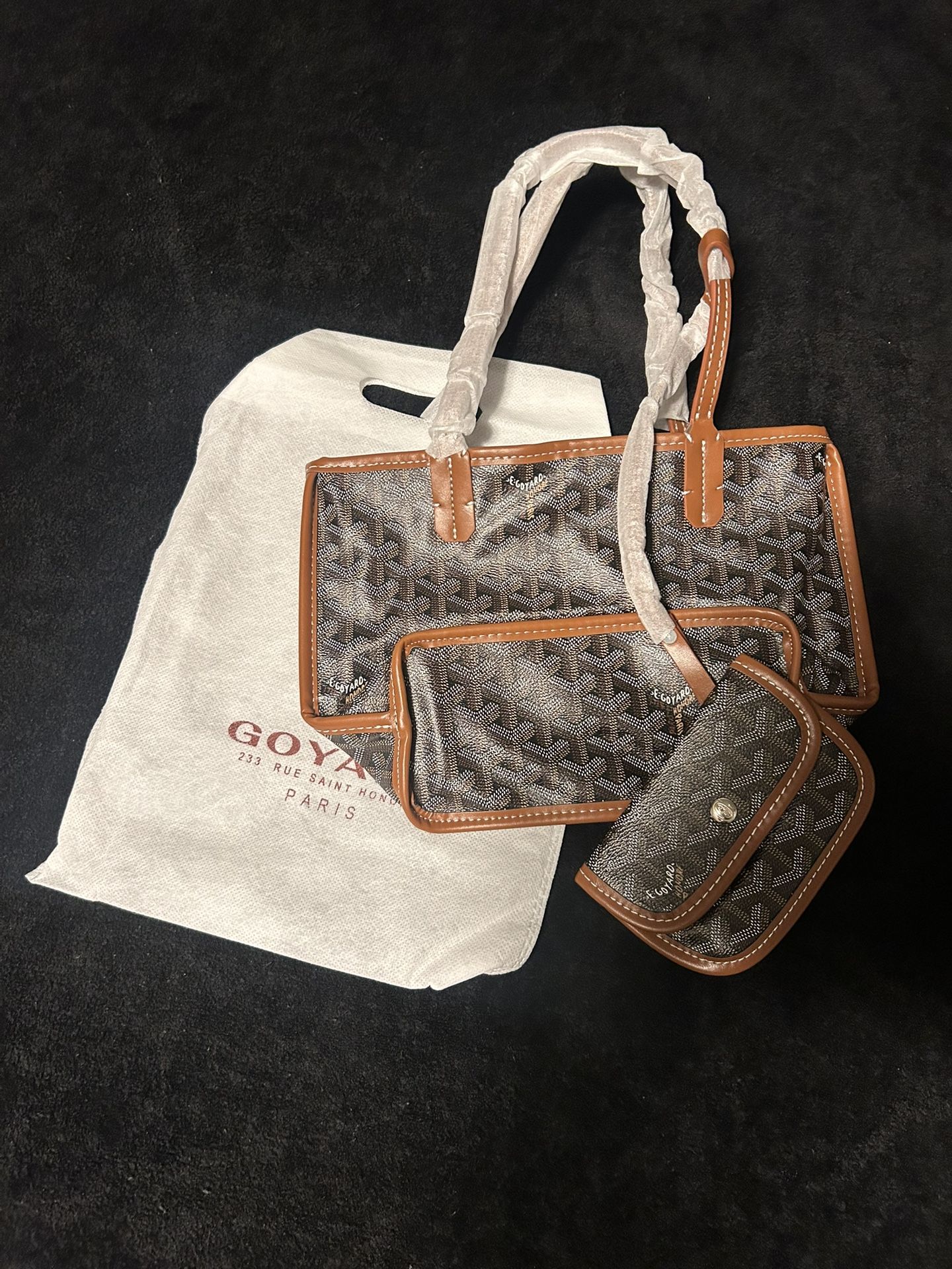 Goyard Canvas Handbag