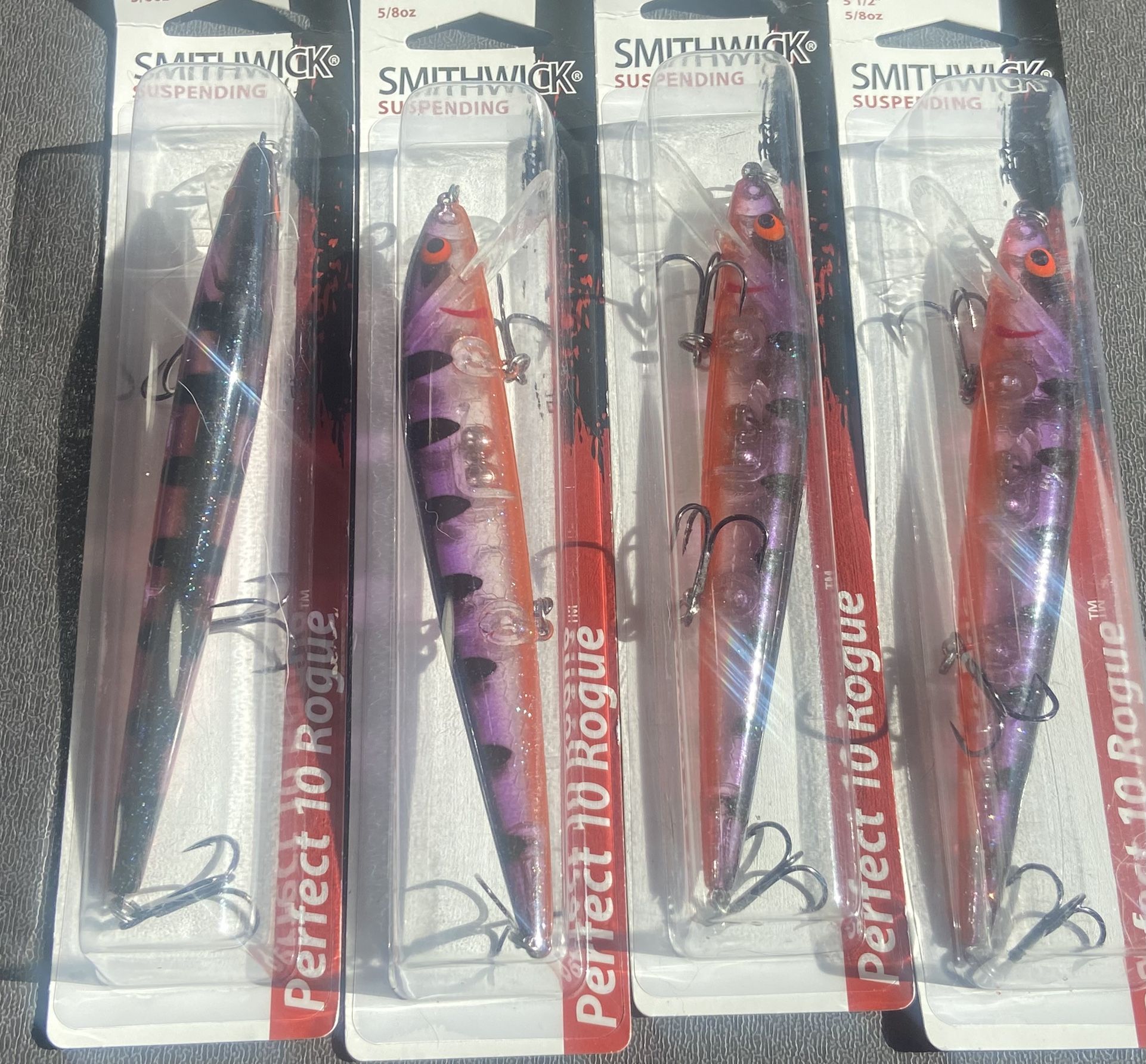4 Brand New Smithwick Perfect 10 Rogue