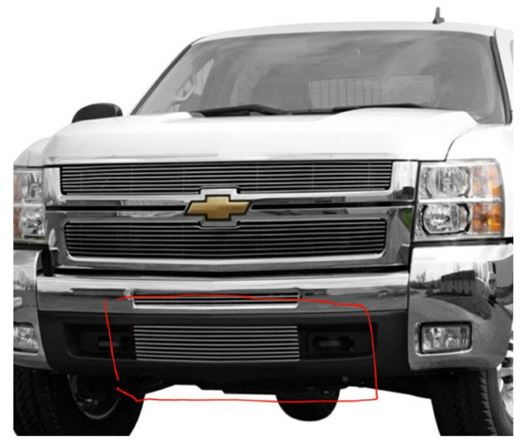 07-09 Chevy Silverado Bumper Insert Grille