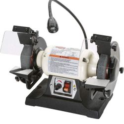 Shop Fox W1839 Variable-Speed Grinder with Work Light, 6