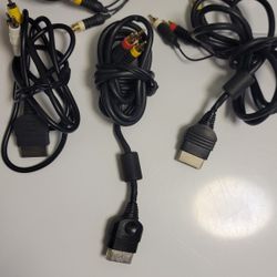 Xbox original conponent video cables