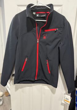 SPYDER - MEN'S TRANSPORT SOFT SHELL JACKET Size SM
