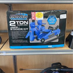Power Torque 2 TON Jack Stands Kit