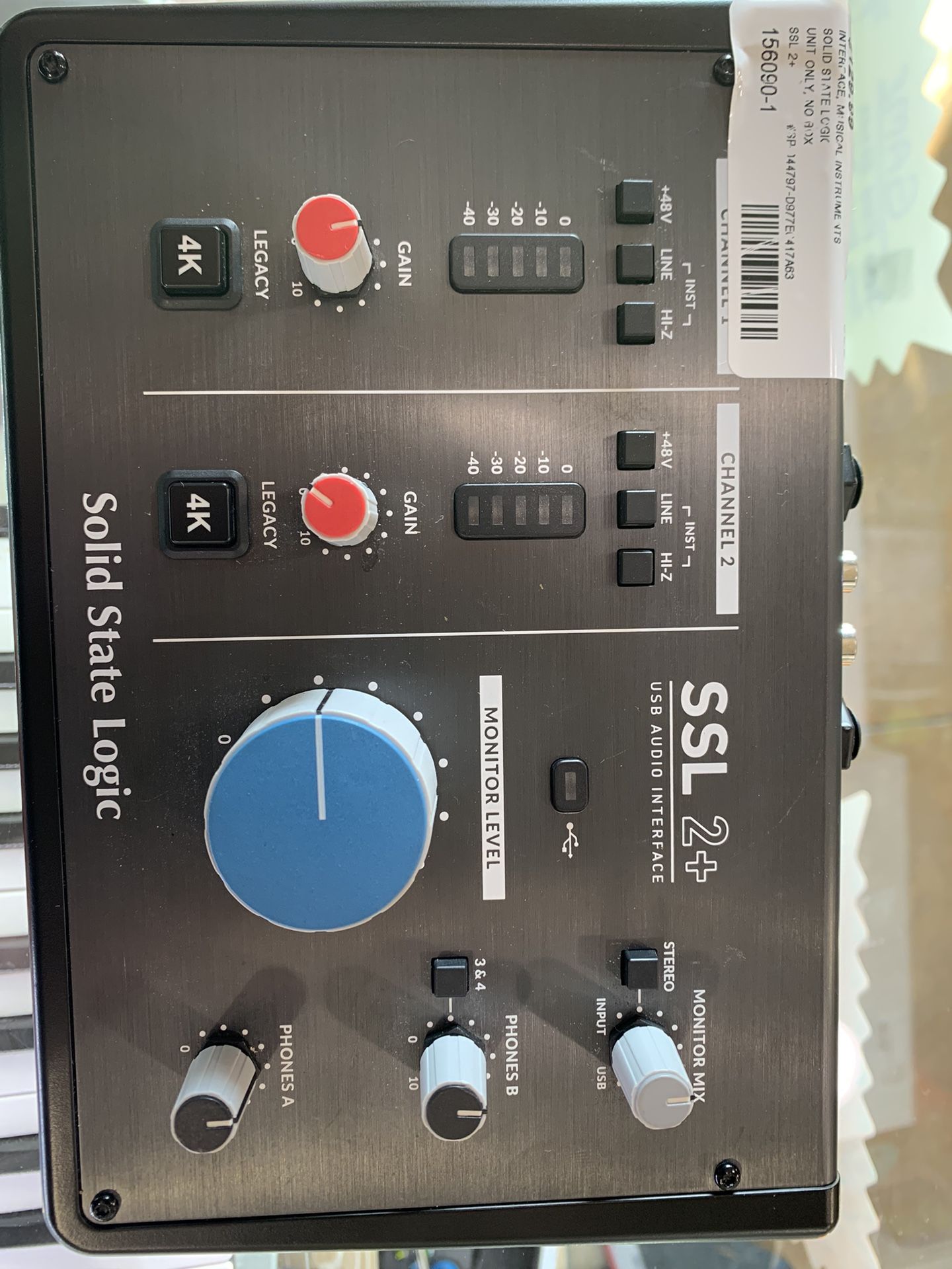 Solid State Logic Interface