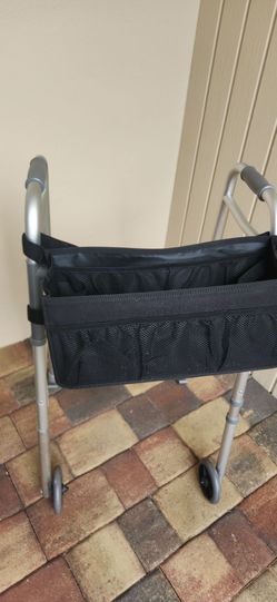 Folding Walker with Wheels and Storage Bag