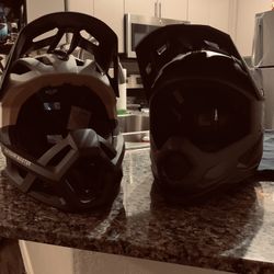 Dirt Bike Helmet Pair 