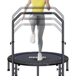 New 48" Rebounder Foldable Mini Trampoline