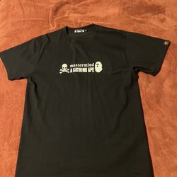 Bape X Mastermind Glitter Logo Tee shirt Size XL(measurements provided on pictures) Authentic, really rare piece  Like new, no flaws 10/10