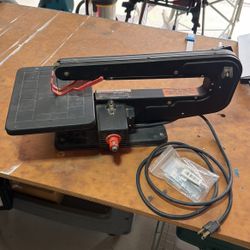 Dremel Moto-Shop Scroll Saw.  With 36 Blades