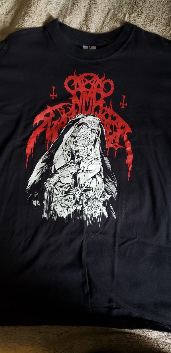 Metal shirts/death metal nunslaughter for Sale in Rowland Heights, CA ...