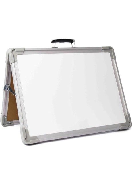 double-Sided, Magnetic, Foldable Whiteboard, NEW,