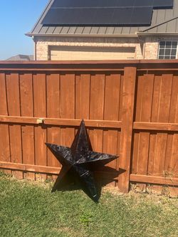 Huge black star