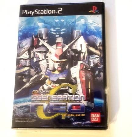 Brand New Sealed SD Gundam G Generation Neo Playstation 2 PS2 Japan