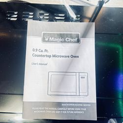 Got A Good  Deal !!!Magic Chef  0.9 Cu. Ft.  Countertop Microwave Oven