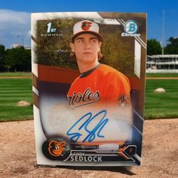 2016 Bowman Chrome CDA-CS Cody Sedlock Bowmans Autographs 