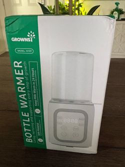 Grownsy Baby Bottle Warmer Gray