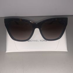 Michael Kors Women's Brown Empire Square Sunglasses MK2182U NEW w/ Case