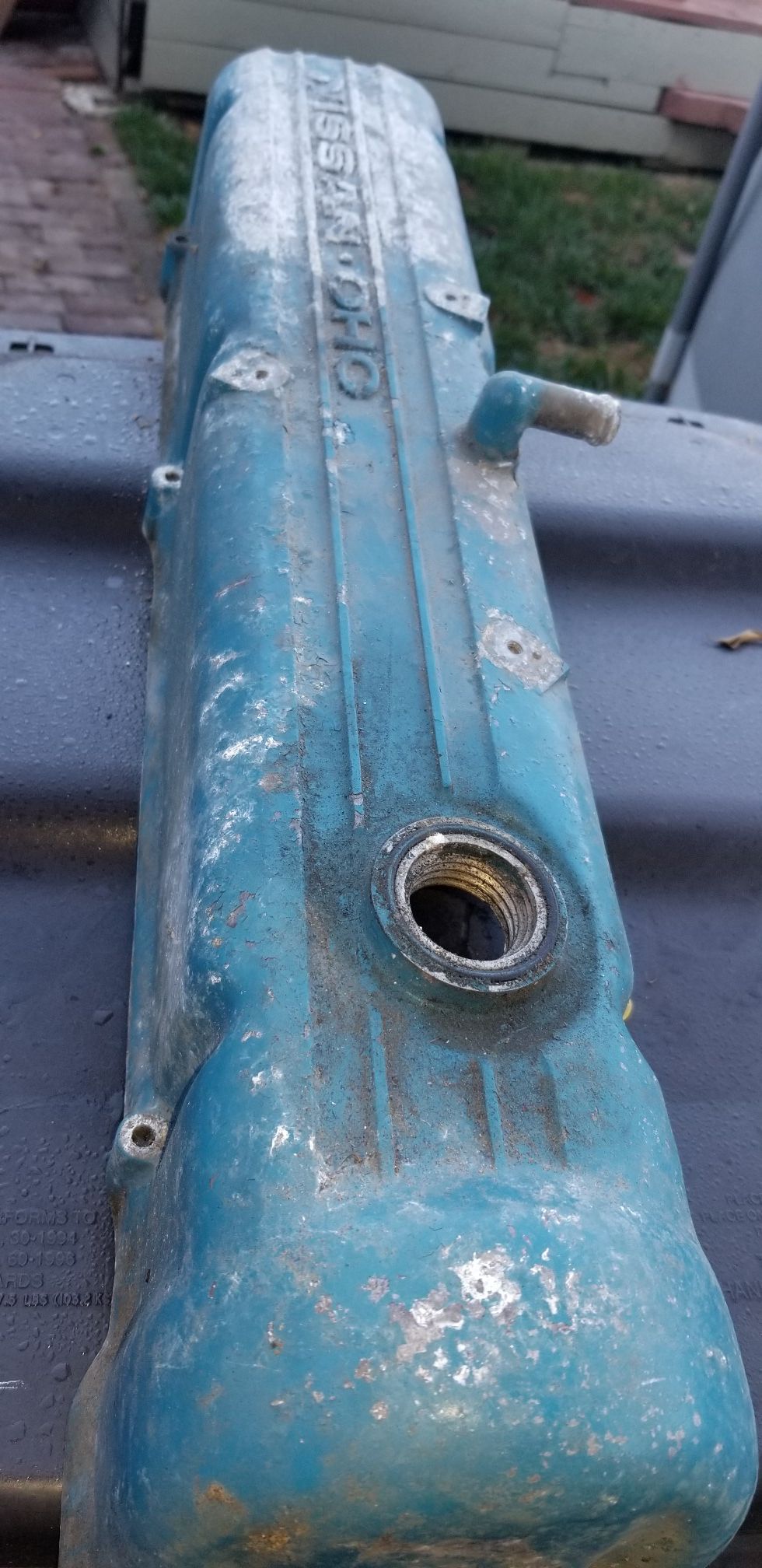 Datsun Nissan valve cover 240Z to 280ZX.