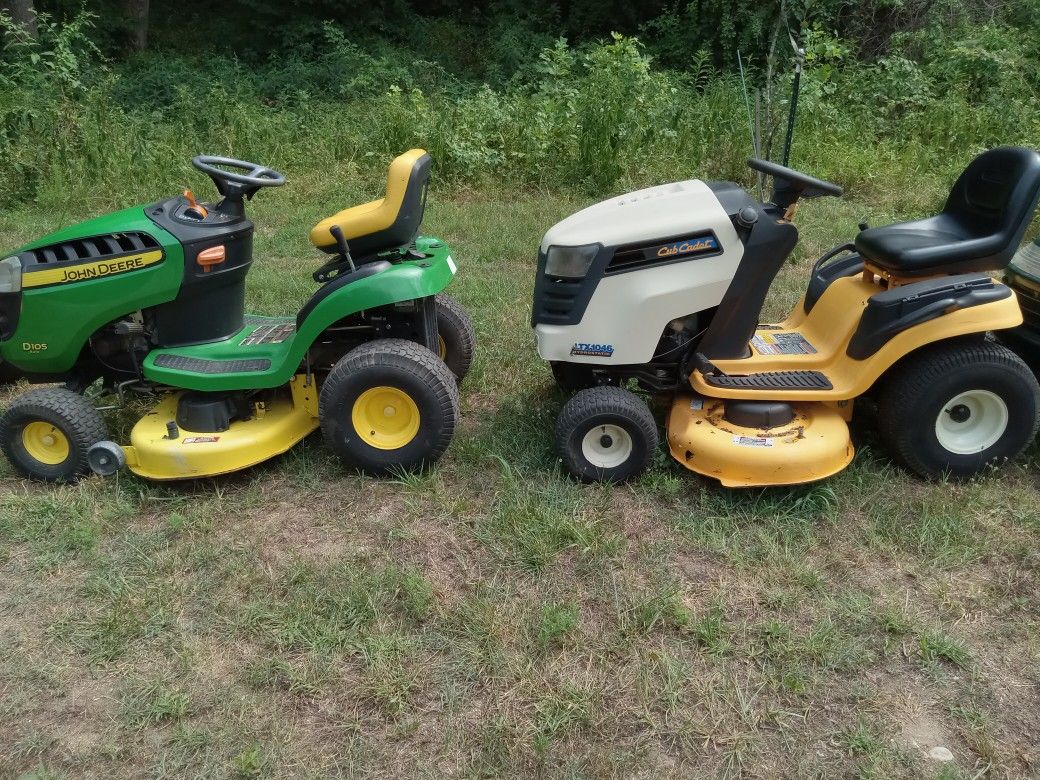 Riding mowers 350 and Up and Other types of lawn equipment and Riding Mower Parts