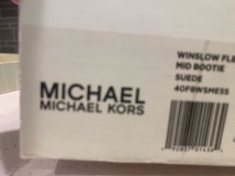 Michael Kors Winslow Suede Mid Bootie