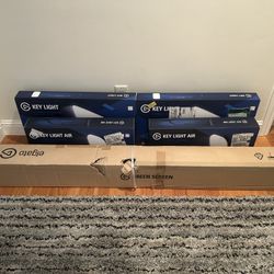 Elgato Lighting And Green Screen