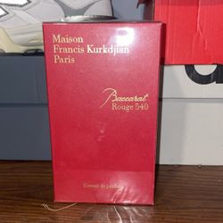Baccarat Rouge 540 Perfume ( Not Used )